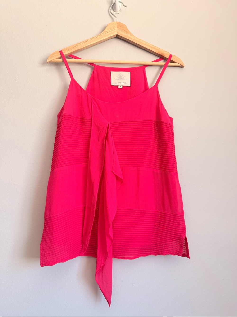 Anthropologie Madison Marcus 100% Silk Top Size S
